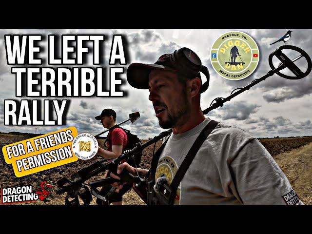 We Left A Terrible Rally | For Silver On A Friends Permission | Metal Detecting UK | #viralvideo