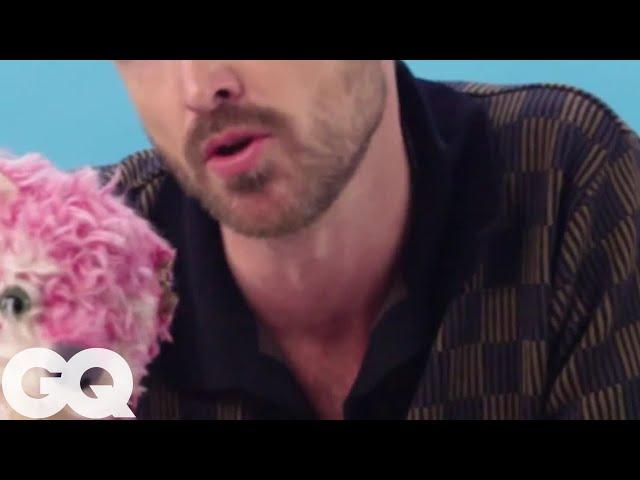 Aaron Paul: Proud Owner of Breaking Bad's Pink Teddy Bear