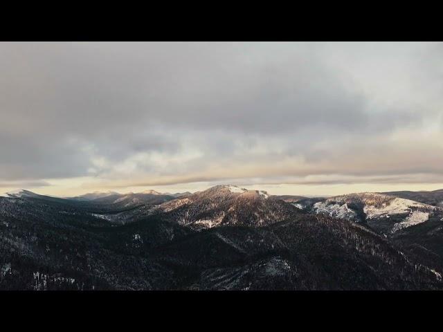 Carpathian Mountains Cinematic 4K Mavic Air 2 - Drone Video | Карпаты зимой с высоты птичьего полета