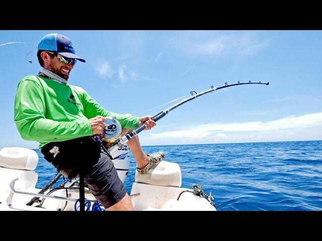 GIANT Shark Tows our Boat Backwards