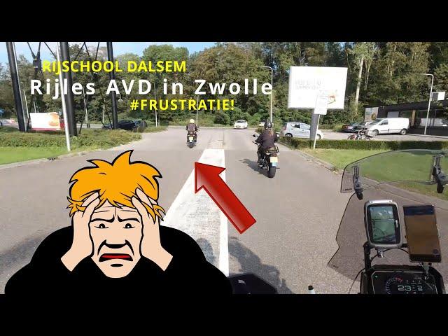 Motorrijles op de weg (AVD) : Zelfs ik word hier een beetje moe van!