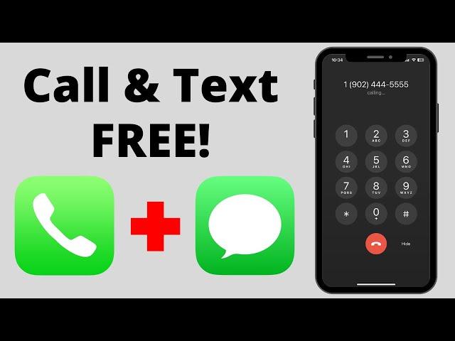 How To Call and Text Unlimited for FREE on iPhone in 2023!