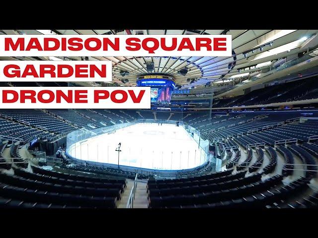 New York Rangers: Madison Square Garden Drone POV