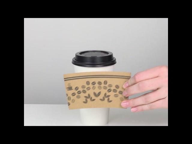 Hot Paper Cup Sleeves - 10/12/16 oz