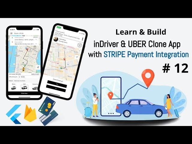 Flutter Firebase Tutorial 2024 | Build Ride Sharing App like OLA UBER and inDrive Clone App