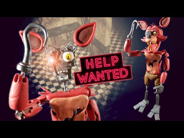 FOXY THE FOX (FNAF 1/UCN/FNAF HELP WANTED) (REMAKE) PLASTILINA PORCELANA POLYMER CLAY