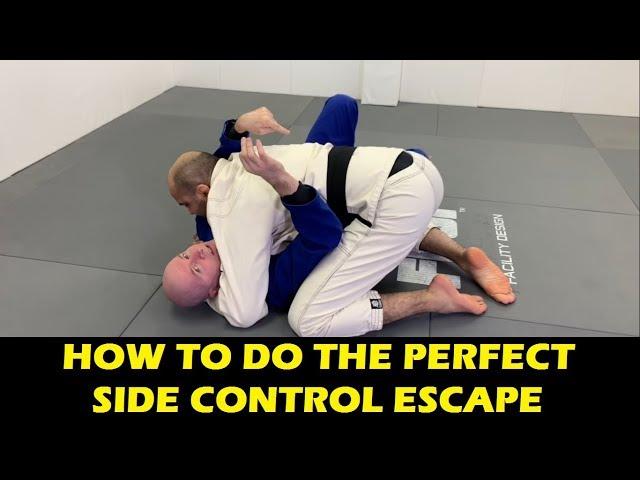 How To Do The Perfect BJJ Side Control Escape by John Danaher