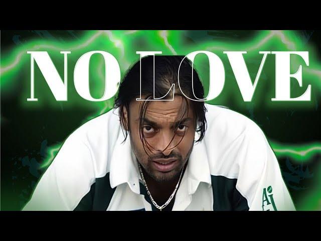 No love x Shoaib akhtar | Tribute to shoaib akhtar ️ | Shoaib akhtar best edit 