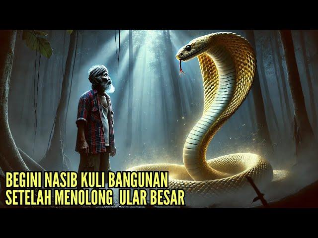 KISAH NASIB KULI BANGUNAN SETELAH MENOLONG ULAR BESAR BIKIN SYOK