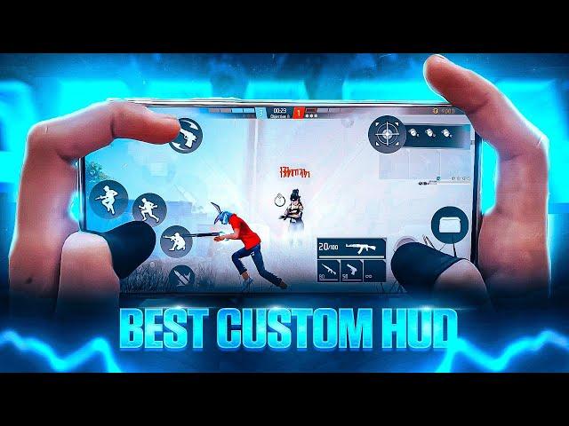 2 Finger HUD vs 3 Finger HUD vs 4 Finger HUD ️ Which One is Better? | Best Custom HUD Setting ️!