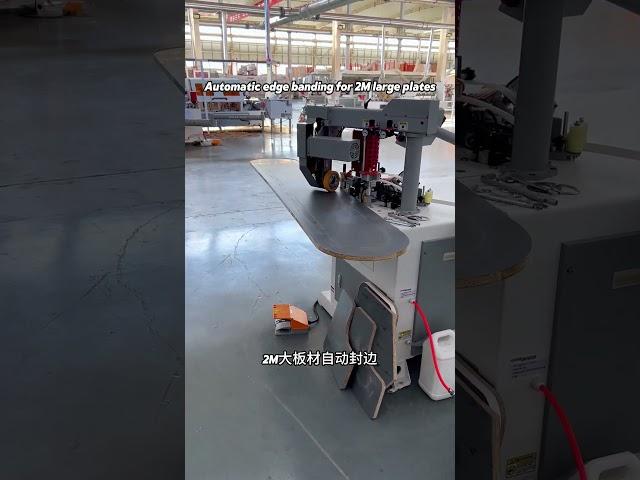 KN-810：Laser precision meets speed! Auto-slow corners, dual arms handle round/oval panels #factory