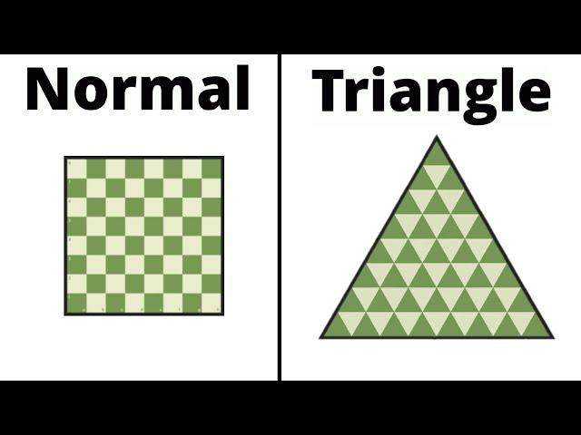 Chess on a Triangle Board