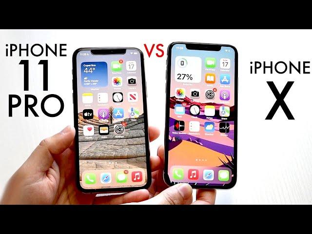 iPhone 11 Pro Vs iPhone X In 2022! (Comparison) (Review)