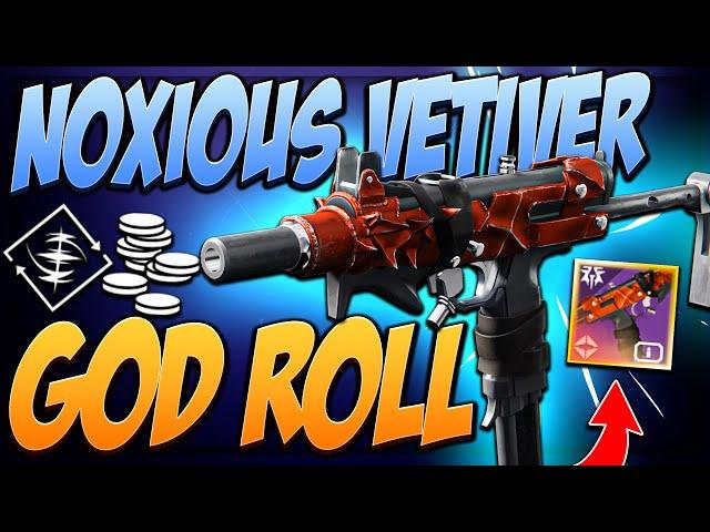 Noxious Vetiver (NEW ARC SMG) PvE God Roll | Destiny 2 Revenant