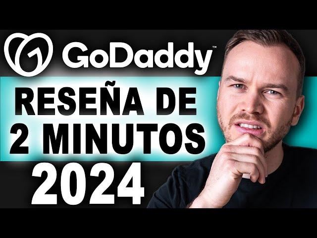 Reseña del sitio GoDaddy en 2 Minutos (2024)