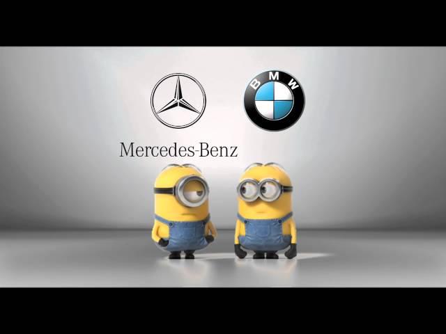 Mercedes-Benz vs. BMW Minions Style (Short)