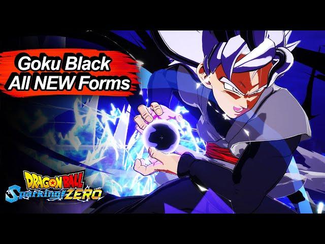 DRAGON BALL: Sparking! ZERO - NEW ULTRA INSTINCT GOKU BLACK Transformation UPDATE (Mods)