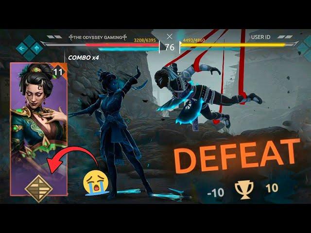 My Experience Facing Widow with All talents  I didn't Expect this Comeback || Shadow Fight 4 Arena