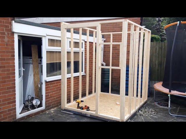 Mini garden office build 2020