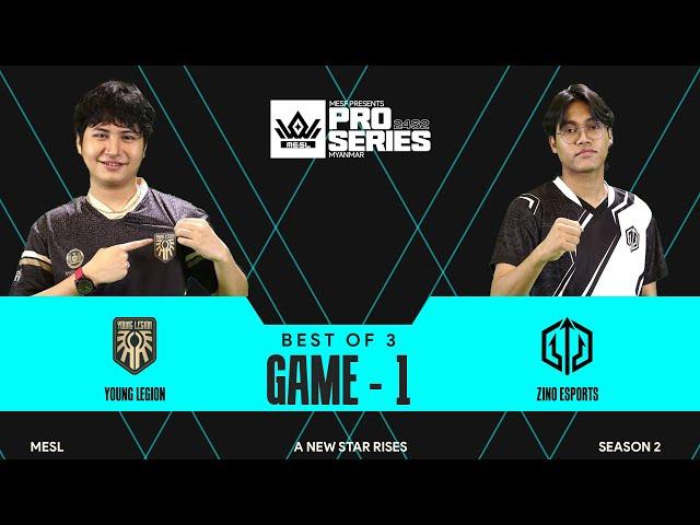 [Game - 1] Young Legion vs Zino Esports [MESL Pro Series Season - 2]