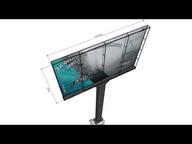 How to Install Outdoor Advertising LED Screen / Outdoor Big LED Sign