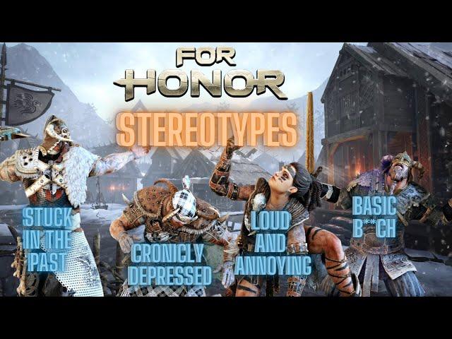 FOR HONOR STEREOTYPES [VIKINGS FACTION]