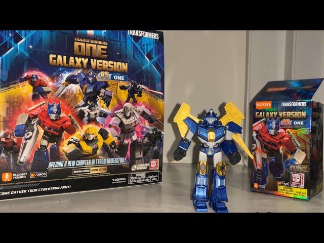 Transformers sentinel prime review. TF One movie blokees galaxy version 05