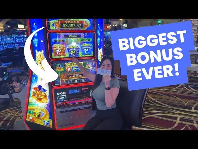 Her First Jackpot! (She almost cries) | Green Valley Ranch Casino Las Vegas