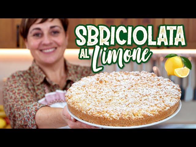 Lemon Crumble Cake - Easy Recipe - Homemade by Benedetta