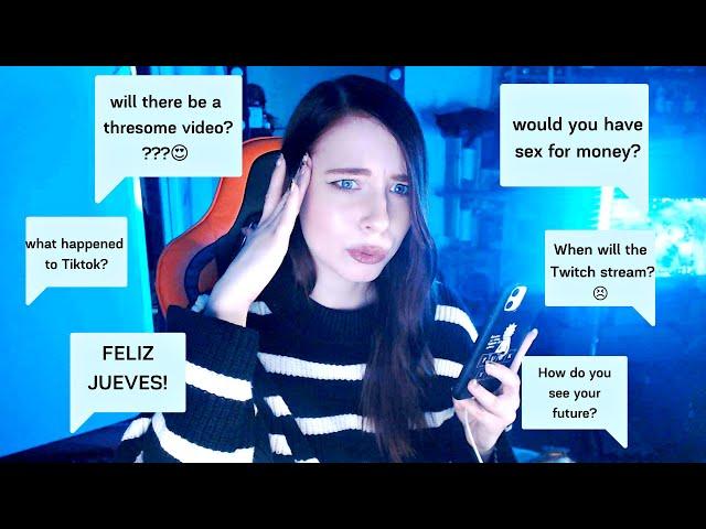 Talking about myself. Answer your questions - MollyRedWolf