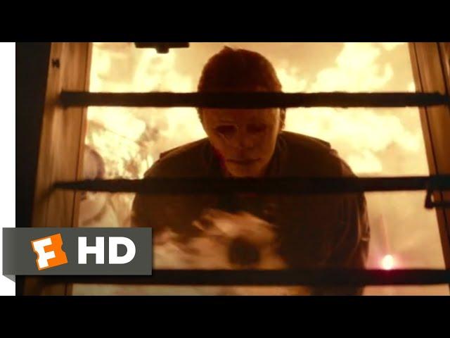 Halloween (2018) - Burned Alive Scene (10/10) | Movieclips