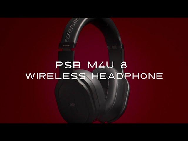 PSB M4U 8 Wireless HD Noise Cancelling Headphones