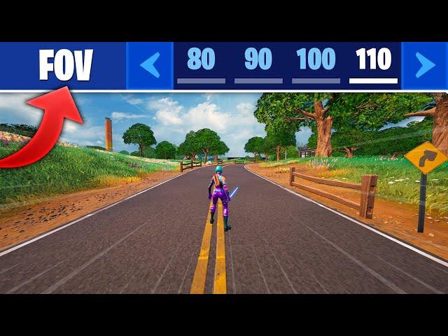 How to Use a FOV Slider in Fortnite *NEW*