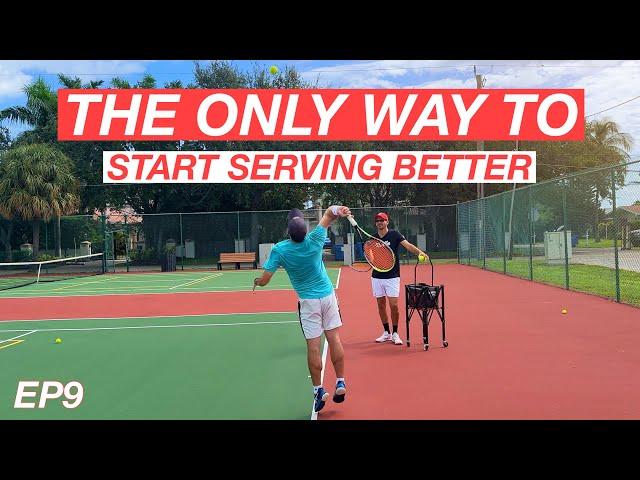 6 Hours of Serve Practice in 2 Days. This Happened | 10-Day Tennis Transformation EP9