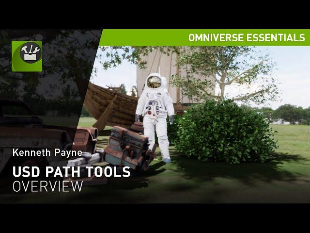 USD Paths Tool in NVIDIA Omniverse USD Composer Tutorial