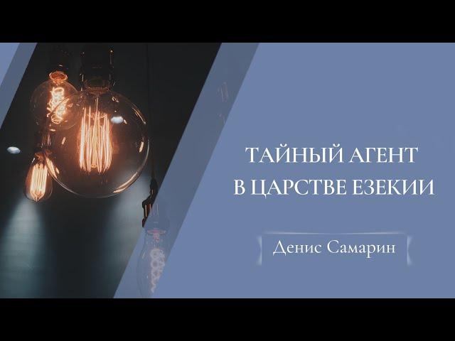 Тайный агент | Денис Самарин