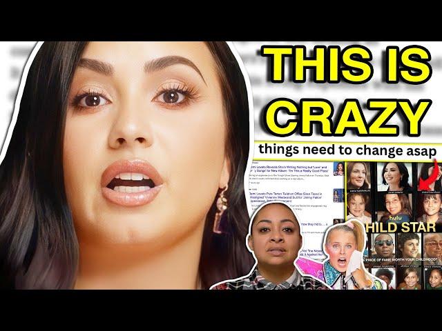 DEMI LOVATO EXPOSES THE INDUSTRY … child stars speak out