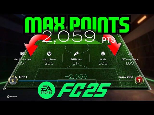 HOW to Get MAX POINTS in Squad Battles EA SPORTS FC 25