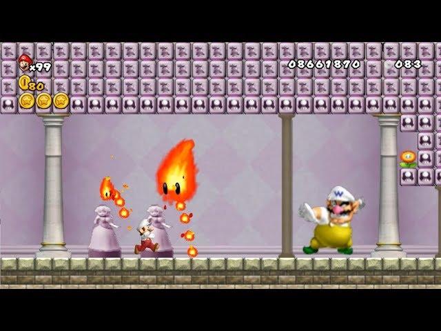 New Super Mario All Stars HD: Super Mario Land 2 REMAKE 100% FINAL Wario's Castle