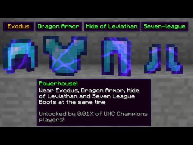 I got the rarest achievement in Hypixel UHC (0.01%)...