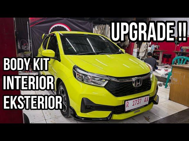 BRIO SATYA JADI BRIO RS PASANG BODY KIT, INTERIOR DAN NANO CERAMIC