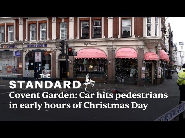 Covent Garden: Christmas Day tragedy as car mows down pedestrians in West End