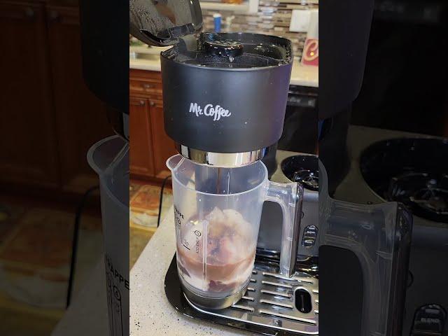 Mr Coffee Frappe Single Serve Iced and Hot Coffee Maker & Blender