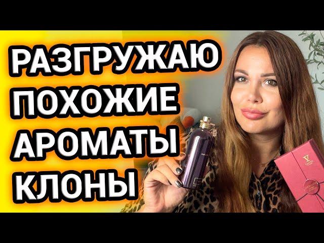 ПОХОЖИЕ АРОМАТЫ КЛОНЫ | Разгружаю парфюмерную коллекцию