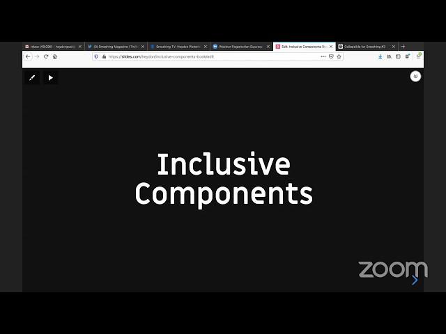 "Building Inclusive Components" with Heydon Pickering