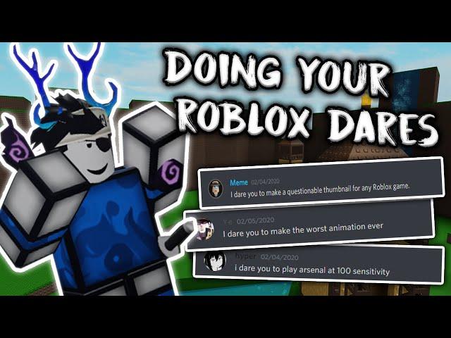 Doing Your Roblox Dares! (5K Special)