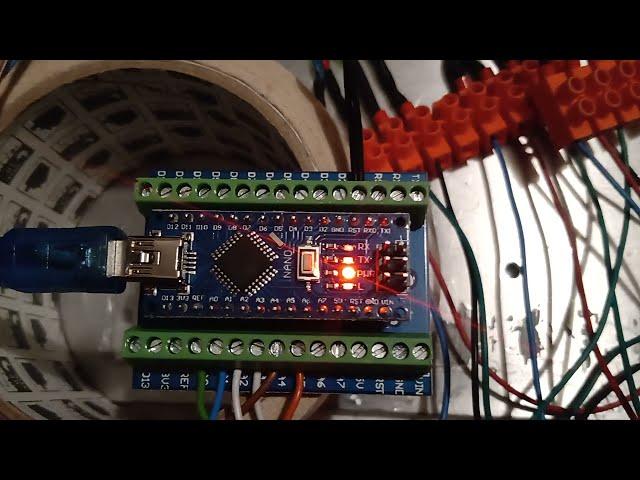 Arduino Nano + Estlcam Controller + TB6600 + Nema23