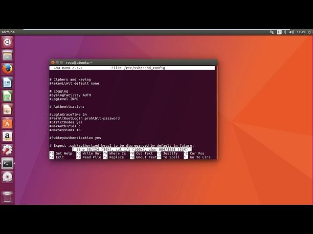 Installation et configuration d'un serveur SSH sous Linux Ubuntu 17.04