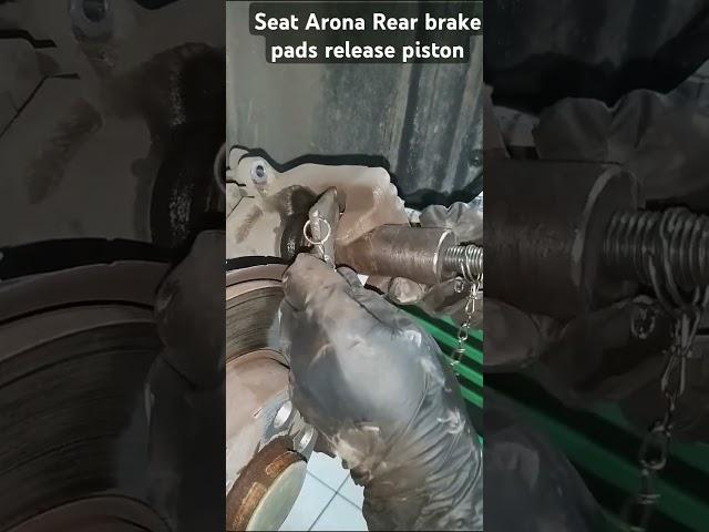 release  rear brake piston  for fixing brake pads