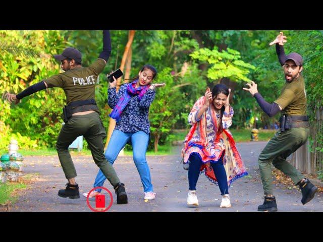 Tik Tok Virus Prank With Police Man On Girls | BY AJ AHSAN |